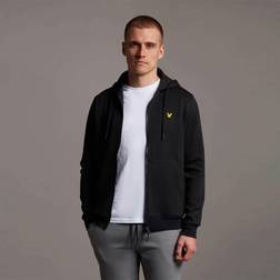 Lyle & Scott Fly Fleece Full-Zip Hoodie Zwart