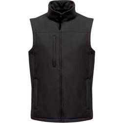 Regatta Mens Flux Softshell Body Warmer (Seal Marl)