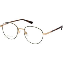 Gucci GG 0392O 004, including lenses, ROUND Glasses, MALE