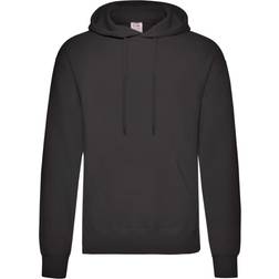 Fruit of the Loom Classic Sweatshirt mit Kapuze - Schwarz