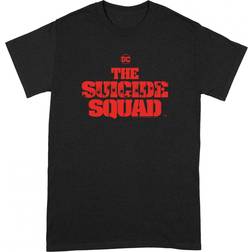 Suicide Squad Unisex T-Shirt med logotyp för vuxna Black/Red