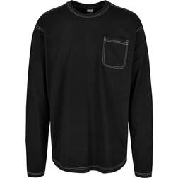 Urban Classics Långärmad T-shirt Heavy Contrast Stitch