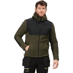 Regatta Mens Garrison Hooded Jacket (Iron/Black)