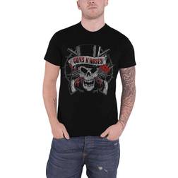 ROCK OFF Metal T-Shirt Männer Guns Näroses - Distressed Skull