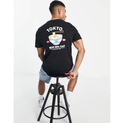 New Era Food Graphic T-Shirt - Black