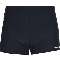 Trespass Exerted Contrast Panel Swim Shorts - Black