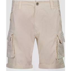 Alpha Industries Cargo Shorts - Jet Stream White