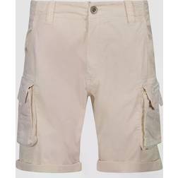 Alpha Industries Crew Shorts - Blanc