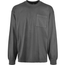 Urban Classics Pigment Dyed Pocket Longsleeve lightasphalt