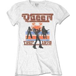 Queen T-Shirt 1976 Tour Silhouettes