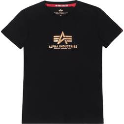 Alpha Industries Bluser And T-Shirts - Guld/Sort