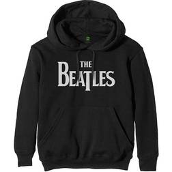 The Beatles Pullover Hoodie Drop T Logo - Green