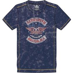 ROCK OFF Aerosmith: Unisex T-Shirt/Boston Pride (Medium)