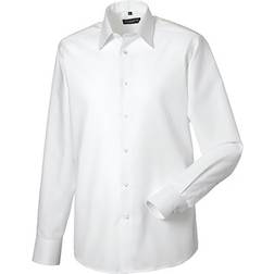 Russell Athletic Collection Mens Long Sleeve Easy Care Tailored Oxford Shirt med lång ärm och lätt skötsel 19.5inch