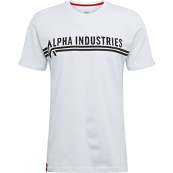 Alpha Industries Short Tee - White