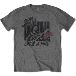 Bob Marley Bob Marley Unisex T-Shirt - Catch A Fire World Tour