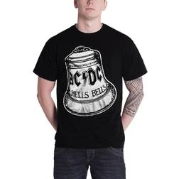 ROCK OFF AC/DC Maglietta Hells Bells Unisex Black