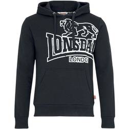 Lonsdale Felpa con cappuccio - Nero