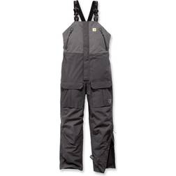 Carhartt Storm Defender Fishing Bib, black-grey