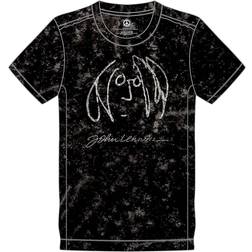 Self Portrait Snow Wash T-Shirt - Bleu