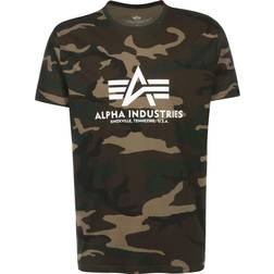 Alpha Industries Basic Camo Maglietta T-shirt - Marrone