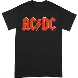 AC/DC Unisex Adult Logo T-Shirt (Black/Red)