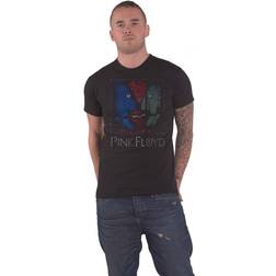 Pink Floyd Unisex T-Shirt Chalk Heads - Black