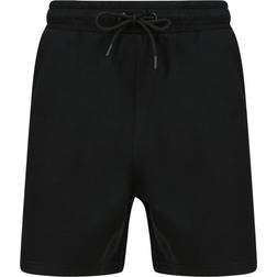 Skinni Fit Unisex Adult Fashion Sustainable Sweat Shorts - Black