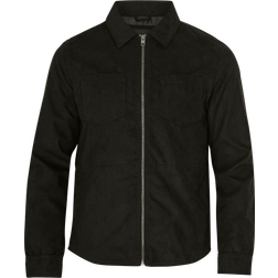 Jack & Jones JPRCOOPER PU SHIRT JACKET Pepper