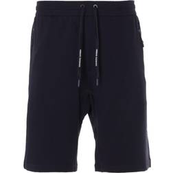 Armani Exchange Logo Sweat Shorts - Navy