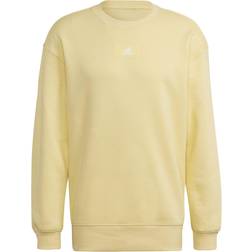 adidas FeelVivid Cotton Fleece Drop Sweatshirt - Braun