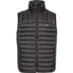 Trespass Herren Daunenweste Hoppers - Schwarz