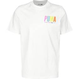 Puma T-Shirt Con Stampa Bianco Donna