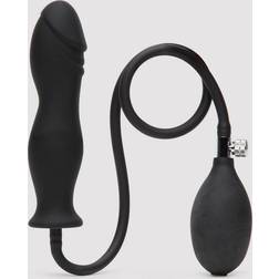 Loving Joy Uppblåsbar Dildo 15 cm Svart
