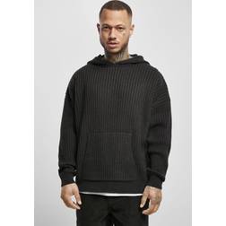 Urban Classics Knitted Hoody - Schwarz