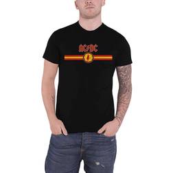 Ac/dc Logo & Stripe Unisex T-shirt