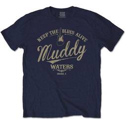 Muddy Waters Keep The Blues Alive Men's T-shirt Bl