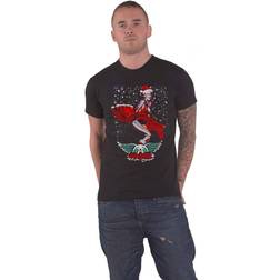 ROCK OFF Aerosmith: Unisex T-Shirt/Robo Santa (X-Large)