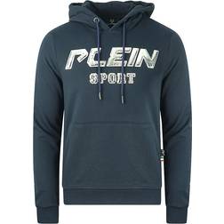 Philipp Plein Sport Blue Cotton Men Sweater