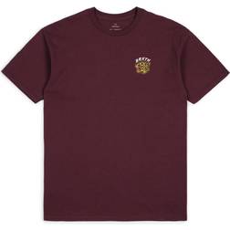 Brixton Kit S/S Standard Tee (Bordeaux, 2XL)