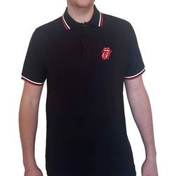 Rolling Stones Classic Tongue Polo - Schwarz