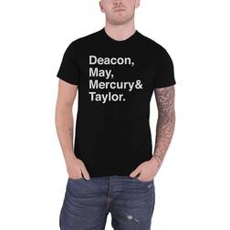 Queen Queen: Unisex T-Shirt/Helvetica Band (Small)