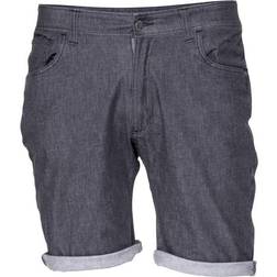 Snap Slim Jean Klettershorts - Black Denim