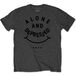 Bring Me The Horizon: Unisex T-Shirt/Alone & Depressed (Medium)