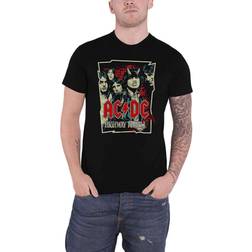 AC/DC T-shirt Highway To Hell Sketch Unisex Black