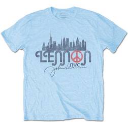 John Lennon John Lennon Nyc Skyline Unisex T-shirt