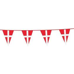 Globos Dannebrog Vimpel Flagguirlande