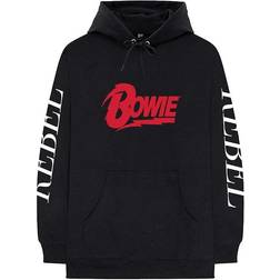 Bowie Hoodie Rebel - Musta