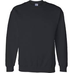 Gildan DryBlend Adult Set-In Crew Neck Sweatshirt (13 Colours) (Black)