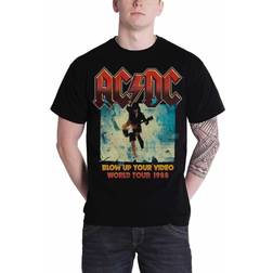 AC/DC Maglietta Blow Up Your Video Unisex Mid Blue